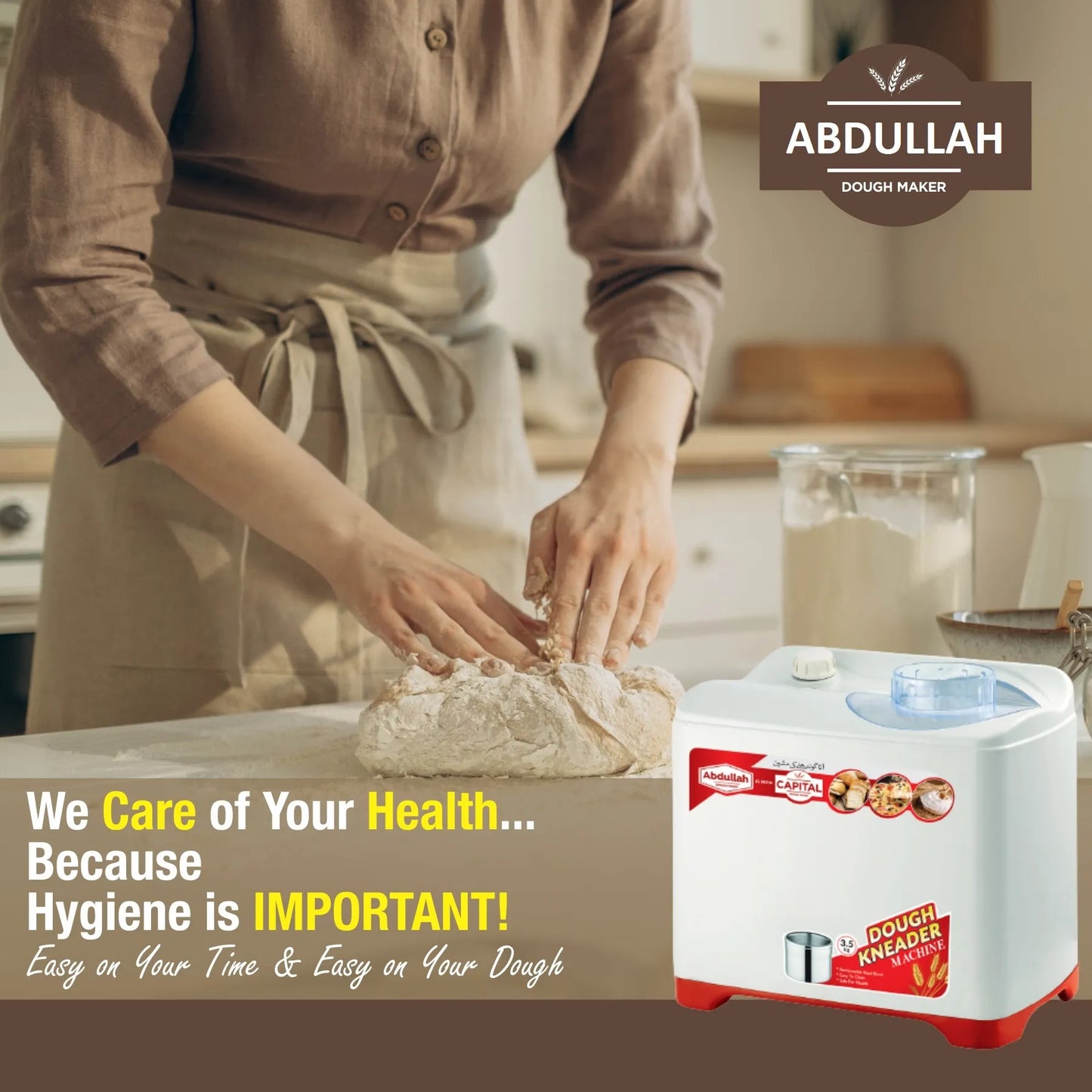 Abdullah Dough Kneader - Atta MAchine