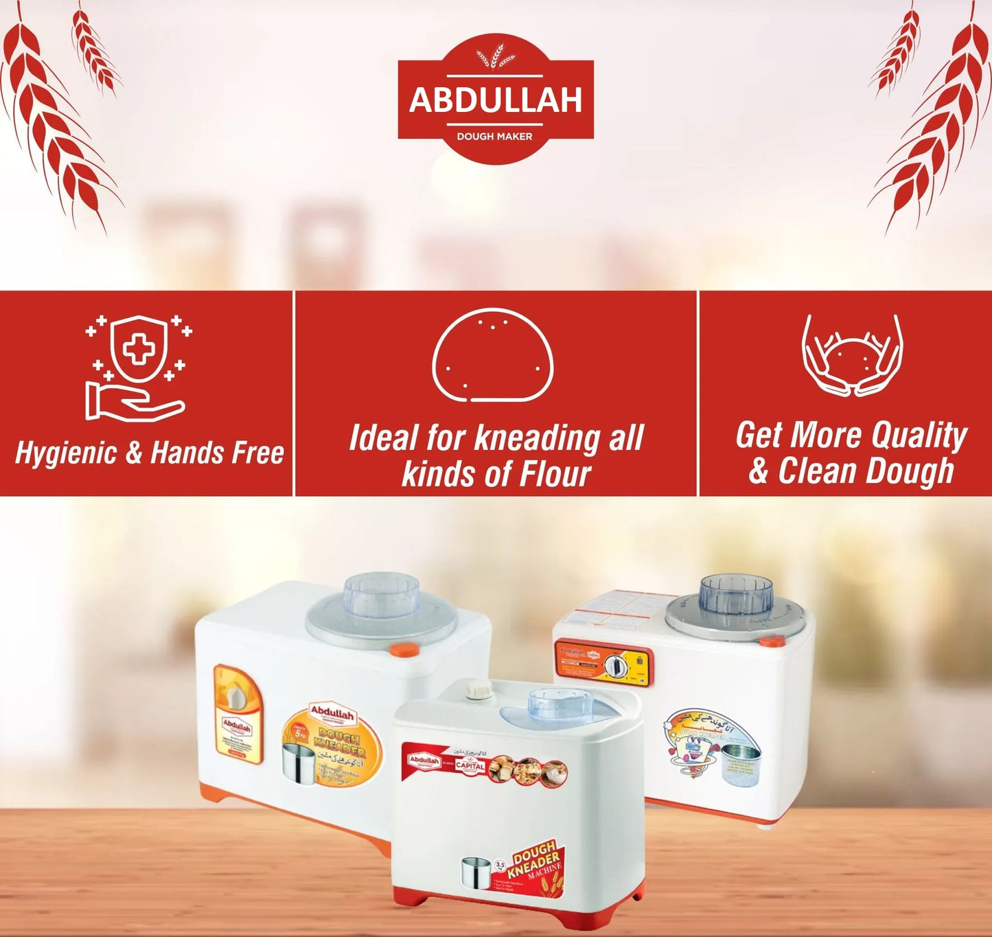 Abdullah Dough Kneader - Atta MAchine